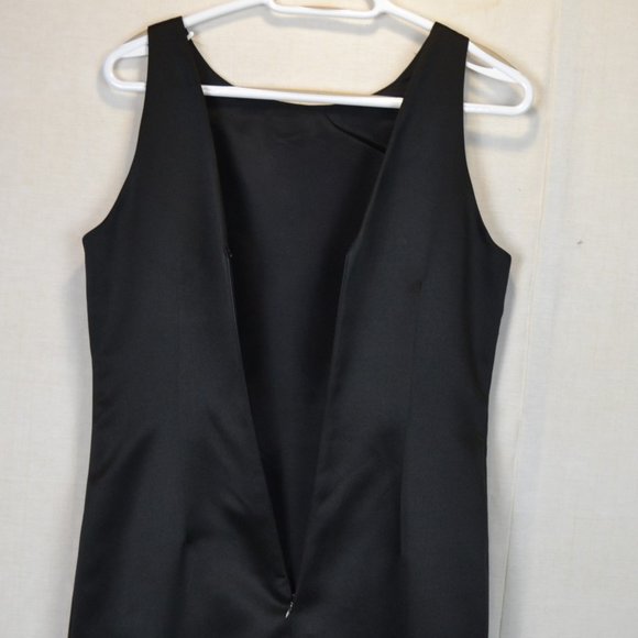 Party Moda International black  midi bodycon cocktail dress Whimsigoth - Picture 4 of 10